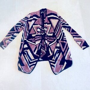 WOMENS LUCKY BRAND LONG SLEEVE CARDIGAN SWEATER SIZE X SMALL